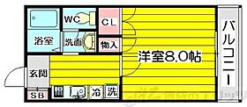 ドミトリオ仁王田 509 ｜ 大阪府吹田市垂水町２丁目35-2（賃貸マンション1K・5階・26.82㎡） その2