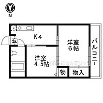 小野寺ビル 403 ｜ 大阪府茨木市美沢町20-16（賃貸マンション1K・4階・33.00㎡） その2