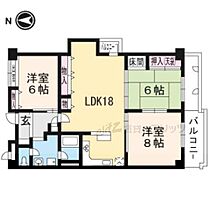 ベラディールI 400 ｜ 大阪府茨木市真砂２丁目11-9（賃貸マンション3LDK・4階・85.52㎡） その2