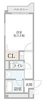 コンフォート・グリーン 306 ｜ 大阪府高槻市緑町19-2（賃貸マンション1K・3階・24.51㎡） その2