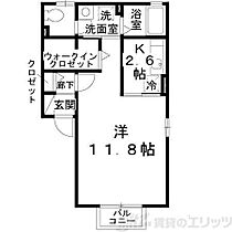 レシェンテ茨木　Ｇ棟 205 ｜ 大阪府茨木市郡山２丁目30-24-2（賃貸アパート1K・2階・36.43㎡） その2