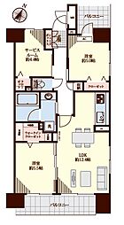 間取図画像 2SLDK