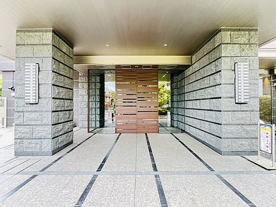マンション入口