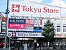 周辺：東急ストア金町店 徒歩9分 720m