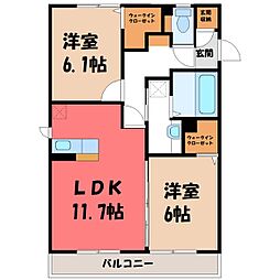 東武小泉線 西小泉駅 徒歩17分