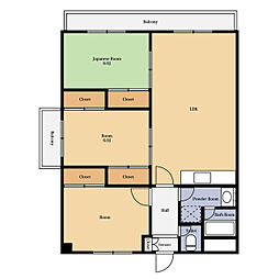 コスモパークビル 2階