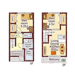 サニーガーデン meer C 1階