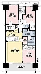 間取図画像 3SDK