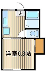ハイツフジ 1階