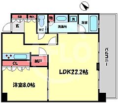 ザ・パークハウス中之島タワー  ｜ 大阪府大阪市北区中之島6丁目（賃貸マンション1LDK・52階・69.70㎡） その2