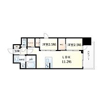 セレニテフラン梅田  ｜ 大阪府大阪市北区西天満6丁目（賃貸マンション2LDK・9階・41.71㎡） その2