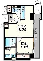 ジーニス大阪WEST  ｜ 大阪府大阪市北区菅原町（賃貸マンション1LDK・15階・40.51㎡） その2