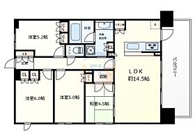 ブランズシティ天神橋筋六丁目  ｜ 大阪府大阪市北区長柄西1丁目（賃貸マンション3LDK・9階・70.76㎡） その2