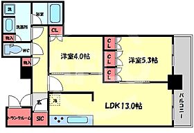 ブランズタワー梅田North  ｜ 大阪府大阪市北区豊崎3丁目（賃貸マンション2LDK・29階・57.74㎡） その2