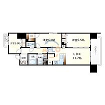 アーバネックス同心II  ｜ 大阪府大阪市北区同心2丁目11-2（賃貸マンション3LDK・10階・64.79㎡） その2