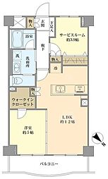 間取図画像 1SLDK