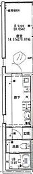 FUSION板橋本町 1Kの間取図画像
