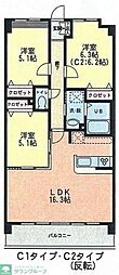 ゴールデンレオ 3LDKの間取図画像