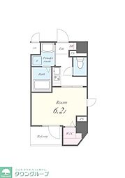 TOSHINCHO SK BLDG. 1Kの間取図画像