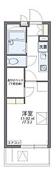 レオパレス新座サンハイツ 1Kの間取図画像