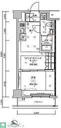 ARCOBALENO HASUNEII 1LDKの間取図画像