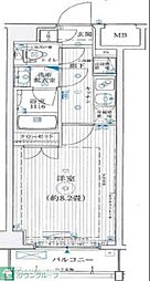 リライア東武練馬 1Kの間取図画像