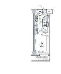 リヴシティ成増ミュジオ 1Kの間取図画像
