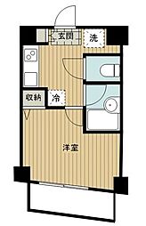 スパシエルクス光が丘 1Kの間取図画像