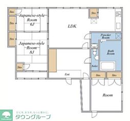 センチュリーハイム 3LDKの間取図画像