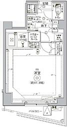 クレヴィスタ練馬平和台 1Kの間取図画像