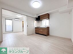 東武東上線 ときわ台駅 徒歩3分の賃貸マンション 4階1DKのリビング/ダイニング
