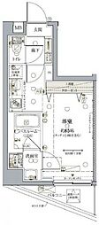 CREVISTA板橋ときわ台 1Kの間取図画像