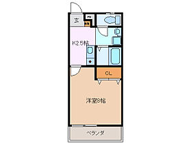 ラックス富田 103 ｜ 三重県四日市市西富田町（賃貸マンション1K・1階・28.10㎡） その2