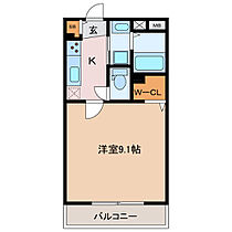 AUGUSTU（オーガスタ） 306 ｜ 三重県四日市市大字茂福（賃貸マンション1K・3階・30.00㎡） その2