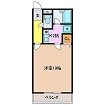 Ｖｅｒｄｅ 103 ｜ 三重県三重郡川越町大字高松（賃貸マンション1K・1階・27.77㎡） その2