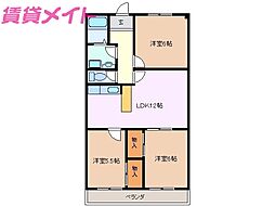 ボヌールシャトー 4階/-