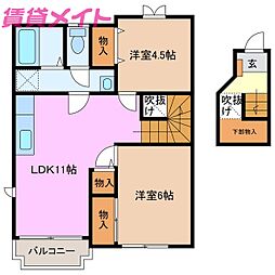 サンヒルズ生桑台 I 2階