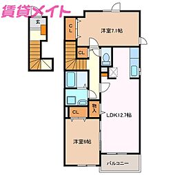 イースト　ファーム 2階/-