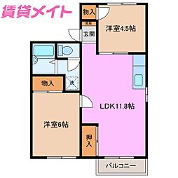 コーポかすみ2 2階