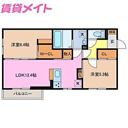 ウィステリアアイ 2階