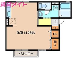 セジュールシーダ 2階