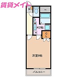クリスタルハイツ 1階/-