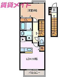 プリマヴェールII 2階/-