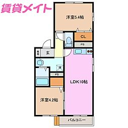 ビューラー伊坂 B棟 1階