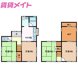 🉐敷金礼金0円！🉐四日市市東坂部町戸建