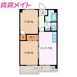 アミティエ四日市 2階/-
