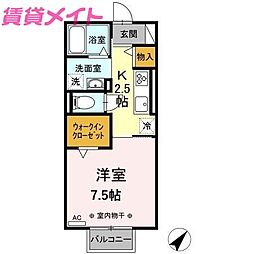 Ｄ−ｃｈａｍｂｒｅ　Ｓ 2階
