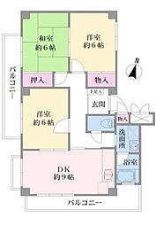間取図画像 3LDK