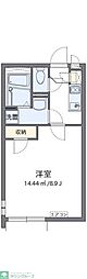 CLEINOBROOK2 1Kの間取図画像