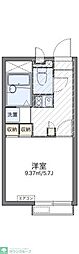 レオパレスサンブリッジ 1Kの間取図画像